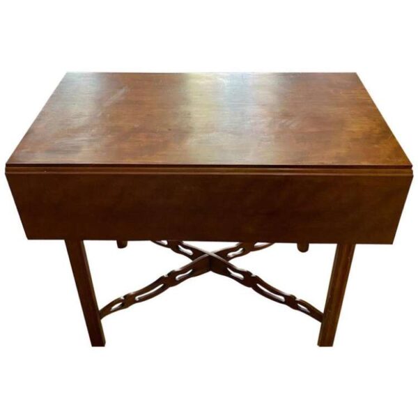 Southern New England Chippendale Cherry Drop-Leaf Table, circa 1770