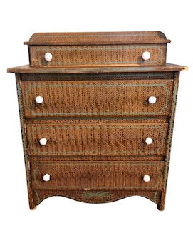 Mid-19th Century Child’s Grain Painted Miniature Chest of Drawers
