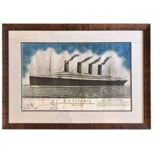 Period Printed Broadside of the Titanic Catastrophe, Published on April 15, 1912