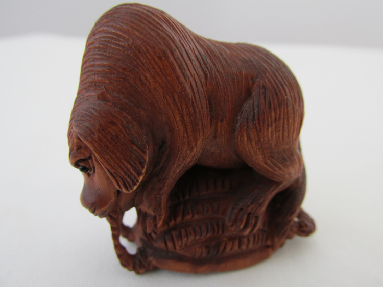 Antique Boxwood Netsuke Antique Boxwood Netsuke