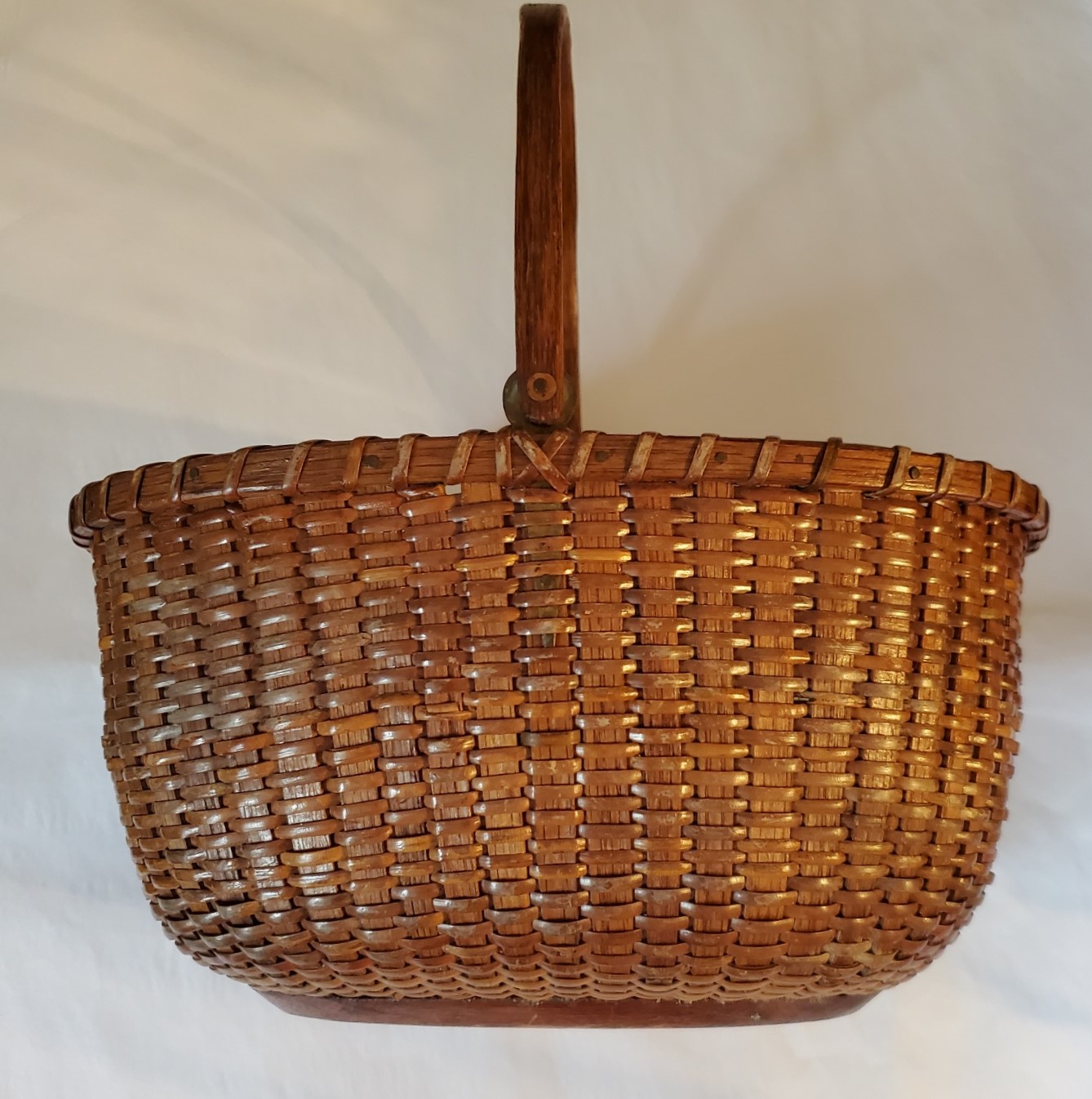 Antique Nantucket Basket by Frederick Chadwick, circa 1920 antiques depot