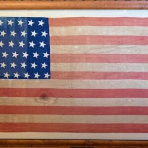 19th Century American 42 Star Flag, circa 1889