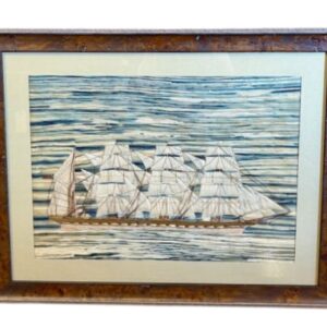 19th Century Sailor's Woolie of the Four Masted Bark Loch Torridon, circa 1880