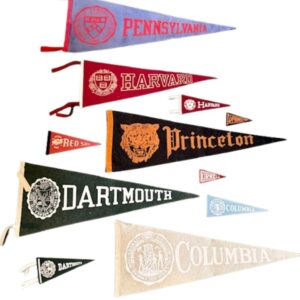 Early Vintage Pennants - Ivy League and Fenway! Each priced separately